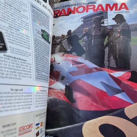 Porsche Panoramic Hardcover Bounded Magazines Vintage 1990 JAN-JUNE  PCA - Picture 7 of 11